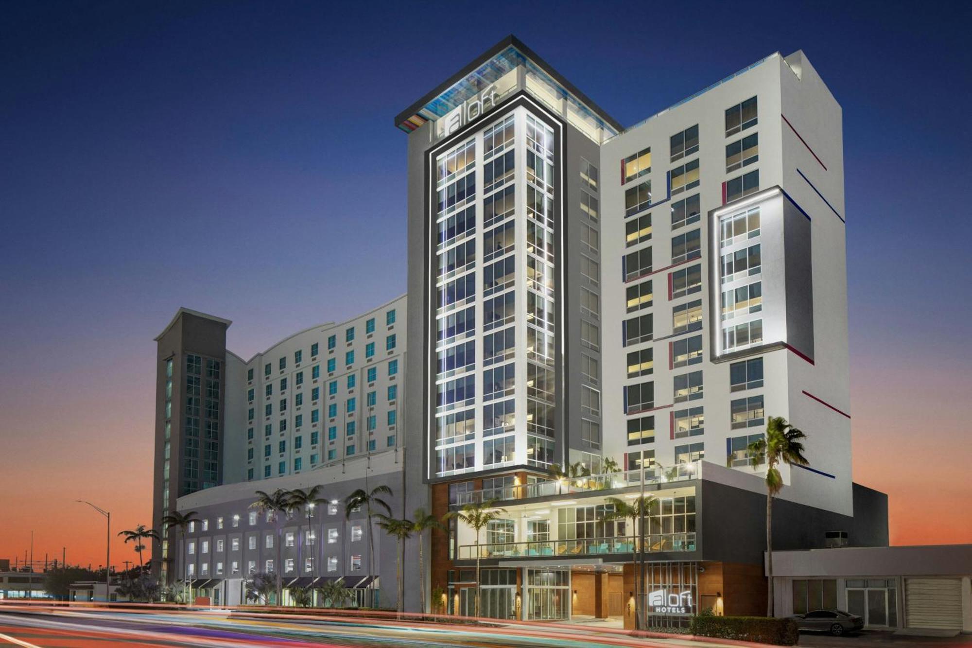 Aloft Fort Lauderdale Airport & Cruise Port Экстерьер фото